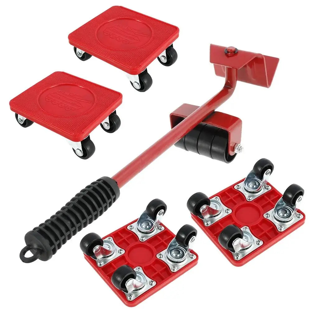 Möbeltransport-Set mit 360-Grad-Drehung und Universalrollen – Heben und Bewegen von schweren Gegenständen leicht gemacht! Möbeltransport-Set mit 360-Grad-Drehung und Universalrollen – Heben und Bewegen von schweren Gegenständen leicht gemacht!